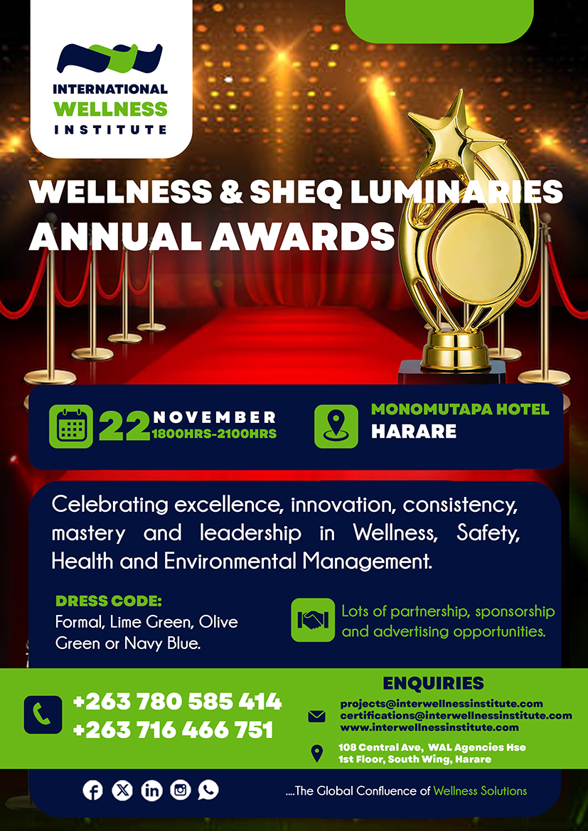 01 WELLNESS & SHEQ LUMINARIES ANNUAL AWARDS DINNER